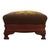 Traditional American Empire Mahogany & Needlepoint Ottoman C1860 For Sale - Image 3 of 11