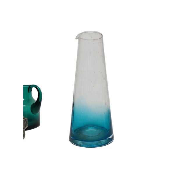 Pop-Art Water Carafe, Poland, 1960s, in Very Good conditions. Designed 1920 to 1949