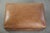 Sheepskin Ottoman with Black Piping For Sale - Image 6 of 9