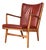 Scandinavian Modern AP-16 Lounge Chair in Oak and Leather attributed to Hans J. Wegner for A.P. Stolen, 1950s For Sale