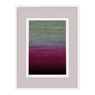 Tehos - Grand Carré Long - 2025 P 01, Original Print, Framed For Sale