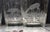 Transparent Mid 20th Century American Etched Animal Queen Lace Crystal Double Old Fashioned Glasses - Set of 4 For Sale - Image 8 of 15
