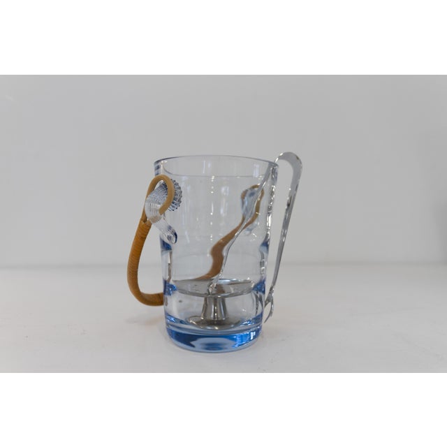 Danish Glass Ice Bucket by Per Lütken for Holmegaard, 1960s. For Sale - Image 18 of 18