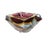 this item is a vintage Murano Sommerso art-glass bowl or ashtray, likely made in Italy circa 1960s–1970s. The rectangular...