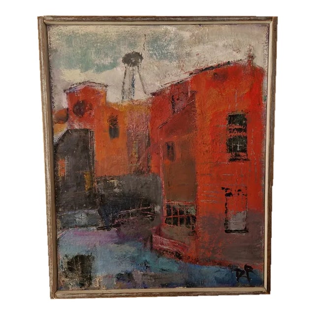 Rutenberg, 1960s, Oil on Canvas For Sale