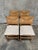 Farmhouse Vintage French Rush Seat Back Oak Dining Chairs Set of Four Bleached Farmhouse For Sale - Image 3 of 17