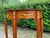 French 1970 French Artisan Louis XVI Mahogany Bronze Side Table-1 Pc For Sale - Image 3 of 10