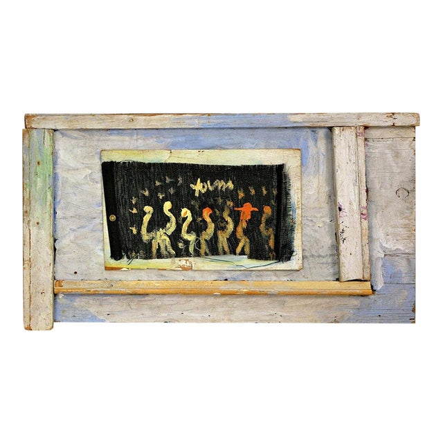 Late 20th Century Dancing Under the Stars, Purvis Young For Sale