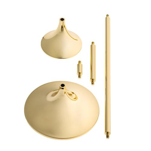 Jazz Candleholders in Steel with Brass Plating by Max Brüel for Karakter, Set of 4 For Sale - Image 3 of 17