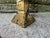 1960s Brutalist Solid Bronze Double Candle Holder For Sale - Image 15 of 16