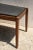 French Brutalist Walnut Coffee Table With Slate Top For Sale - Image 4 of 12