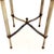 Gold Vintage French Brass and Marble Occasional Side Table, 1950 For Sale - Image 8 of 9