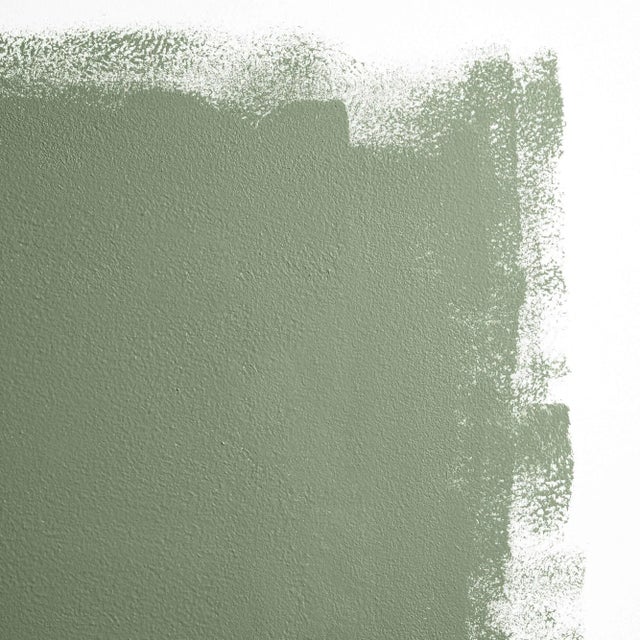 BACKDROP Adhesive Sample Swatch in Lawn Party (Deep Green) For Sale - Image 4 of 5