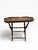 Brown 1930s English Oak Butler’s Tray Table With Turned Folding Base For Sale - Image 8 of 11