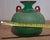 1980s Signed Franco Moretti Salvo Hand Blown Vase Emerald Green For Sale In West Palm - Image 6 of 7