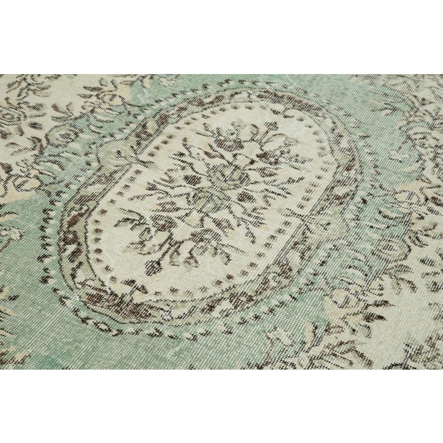 Vintage Turkish Hand-Knotted Rug For Sale - Image 5 of 7