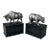 Vintage Bull & Bear Stock Market Bookends, Silver-Tone Metal For Sale