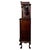 19th Century Antique Queen Anne Walnut Display Cabinet For Sale - Image 11 of 13