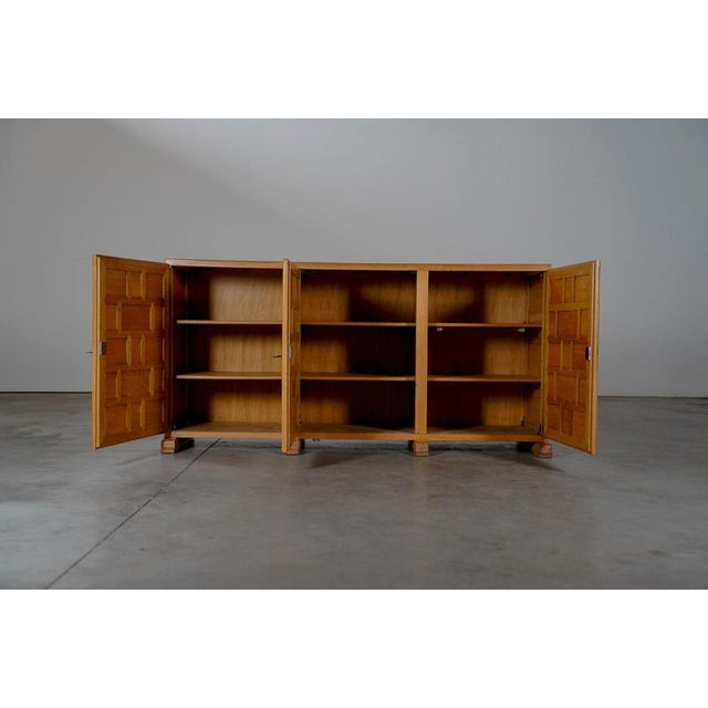 Wood Spanish Rustic Sideboard, 1970s For Sale - Image 7 of 11