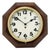 Vienna Modernism Wall Clock by Adolf Loos for Junghans, Germany, 1920s For Sale