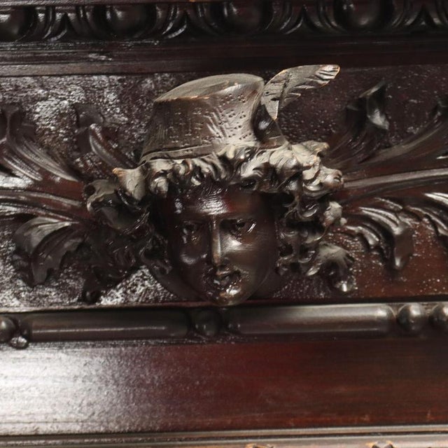 Neobaroque Console with Mirror For Sale - Image 9 of 15