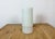 Vintage industrial light made in Poland during the 1970s. It features a white porcelain ceiling mounting and a milk glass...