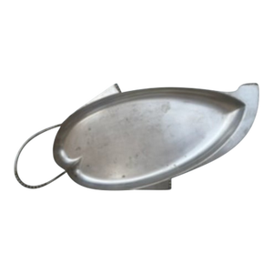 1950s Danish Modern "Ingrid" Celery Tray | Three Crowns Silversmiths