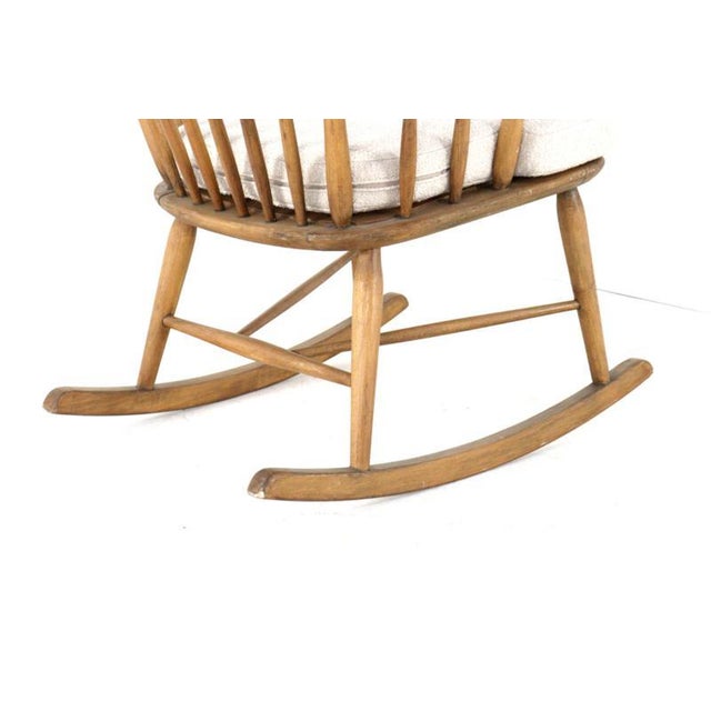 1960s Rocking Chair by Børge Mogensen for FDB Møbler, 1960s For Sale - Image 5 of 16
