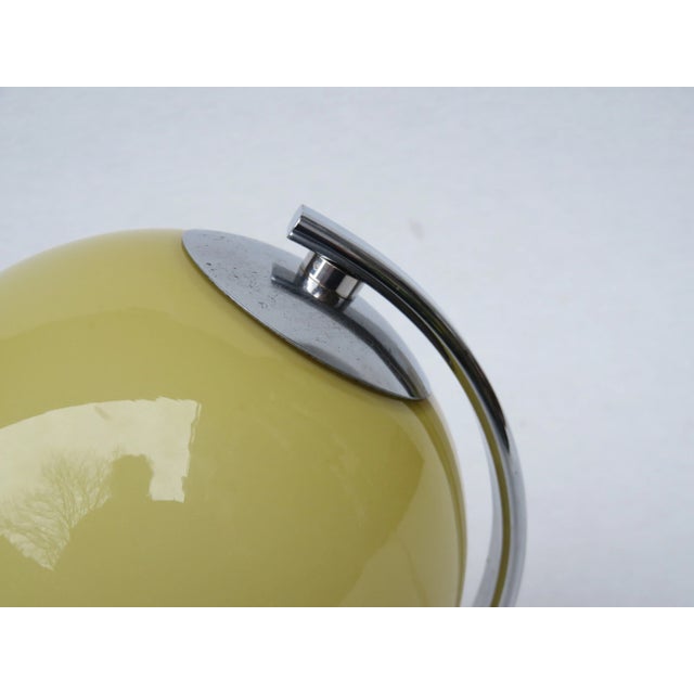 Art Deco Brass and Hand-Blown Glass Table Lamps, 1930s, Set of 2 For Sale - Image 13 of 17