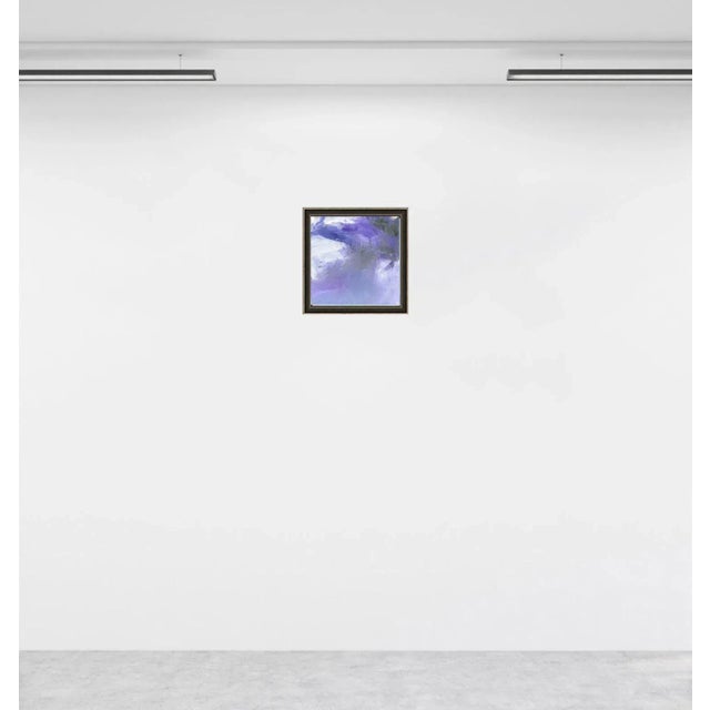 2020s "Drift" by Trixie Pitts Small Abstract Expressionist Oil Painting For Sale - Image 5 of 11