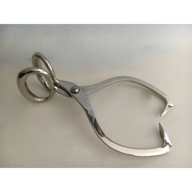 Mid-Century Modern Silver Plated Commercial Ice or Hay Hooks For Sale - Image 3 of 5