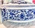 Large Blue & White Chinese Qainlong Style Moon Flask Vase For Sale - Image 4 of 11