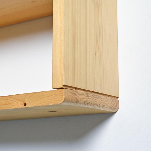 1970s Pine Shelf from Les Arcs, France, 1975 For Sale - Image 5 of 10