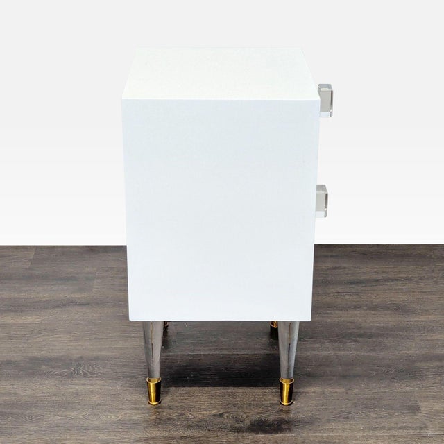 Nightstand With One Drawer and Cabinet For Sale In San Francisco - Image 6 of 11