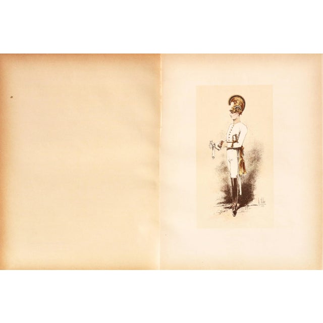 1893 French Cavalry Lithographs, Firmin Didot - Vallet (Set #4) - Set/Pair For Sale - Image 4 of 7