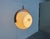 Wood Mid-Century Modern Swiss Space Age Plastic and Plywood Pendant Lamp from Temde, 1960s For Sale - Image 7 of 18