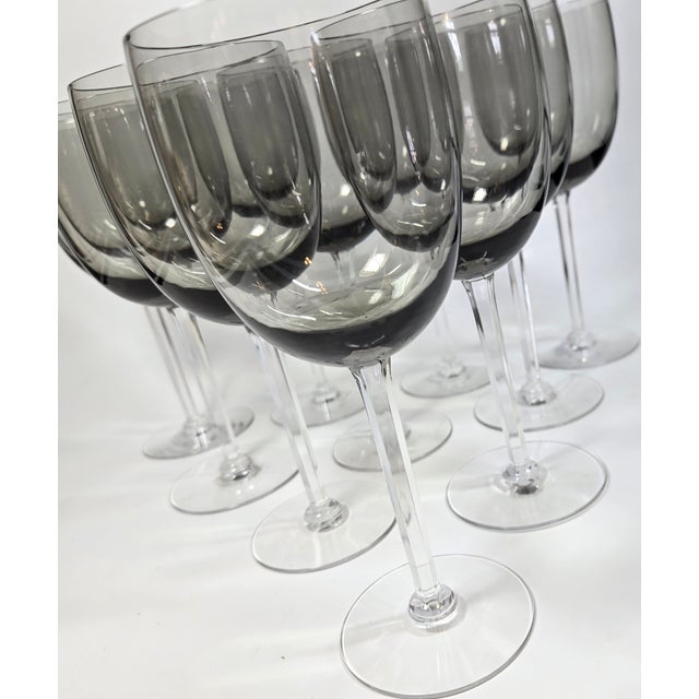 Mid-Century Modern Kosta Boda Goblets- Set of Ten For Sale - Image 3 of 12