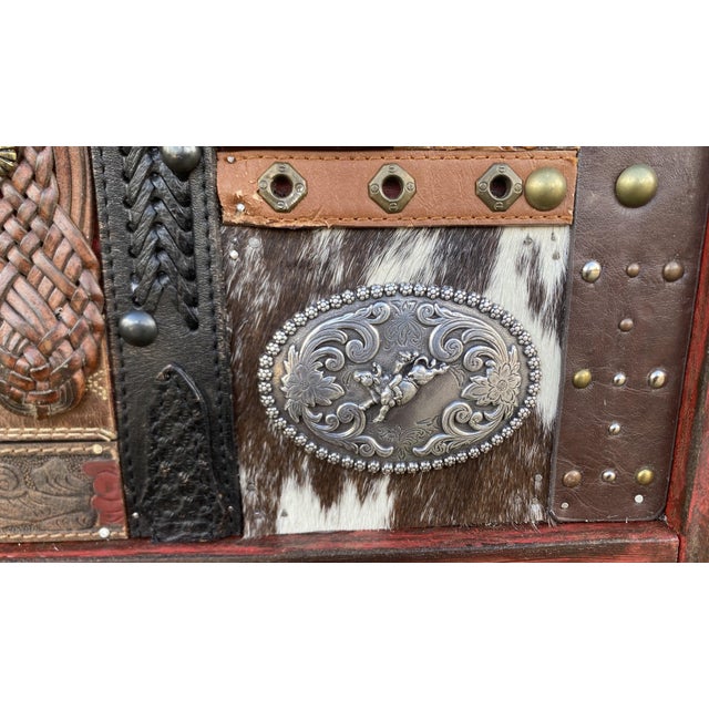 "Western Inspired Hat & Coat Rack" ~Angela Camarillo, the Rustic Frame Captures the Beauty and Spirit of the West. For Sale - Image 10 of 14