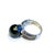 Bochic “Orient” Vintage South Sea Pearl & Blue Sapphires Ring Set 18K Gold & Silver Natural Blue Sapphires from Sri Lanka1...