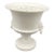 Neo Classical Matte White Blanc De Chine Lion Handled Urn With Flower Frog Royal Worcester For Sale