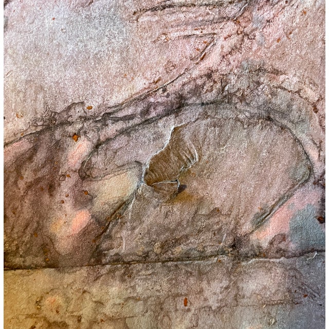 1983 Mother and Child Mixed Media Relief by Ball For Sale - Image 4 of 5