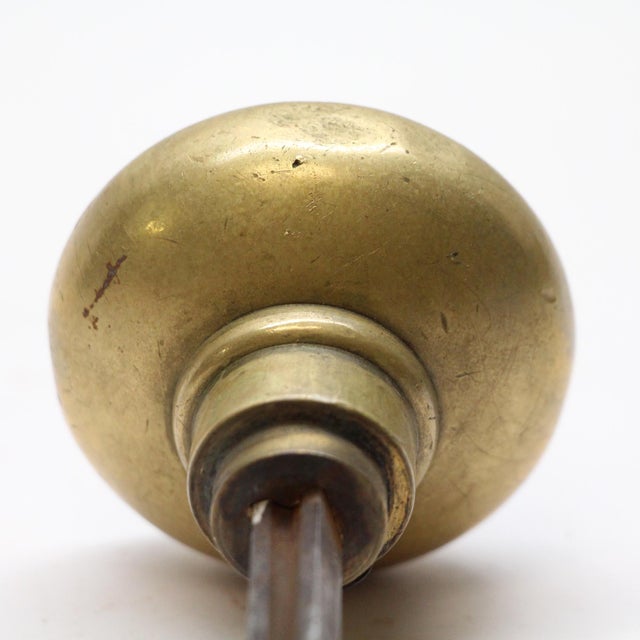 Antique Yale & Towne Bronze Romanesque Door Knob For Sale - Image 4 of 4