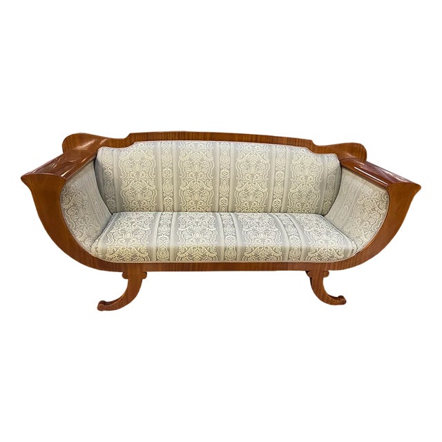 Antique Biedermeier Sofa, 1860s For Sale