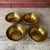 Set of 4 Vintage British Royal Navy Brass Finger Mess Bowls For Sale - Image 11 of 13