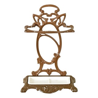 French Art Nouveau Umbrella Stand For Sale