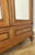 French Two-Door Wardrobe in Oak with Mirror For Sale - Image 15 of 18