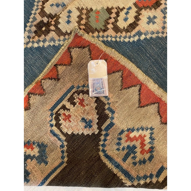 Tribal Antique Kilim Geometric Design Rug 10' X 6'1'' For Sale - Image 3 of 4
