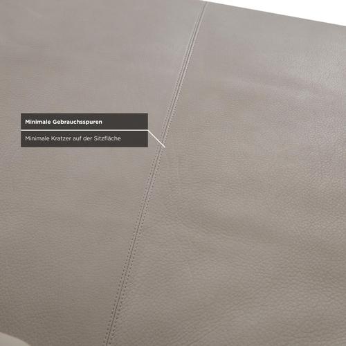 Jaan Living Set Leather Three-Seater and Two-Seater Grey Cream Sofa from Walter Knoll and Wilhelm Knoll, Set of 2 For Sale - Image 13 of 18