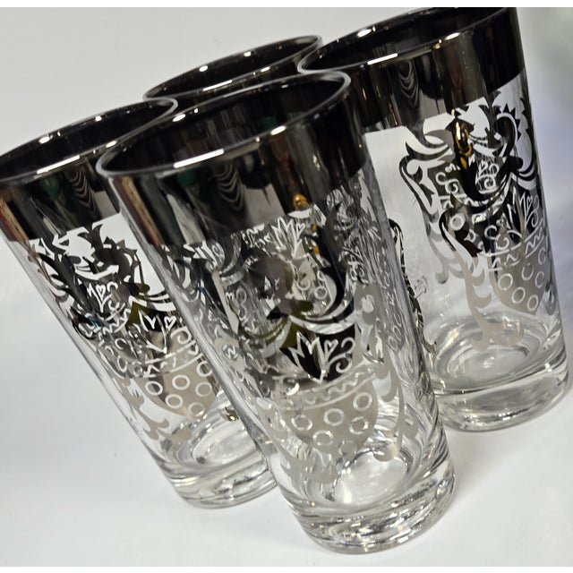 Silver Suit of Arms Tumblers- Set of Four For Sale - Image 13 of 15