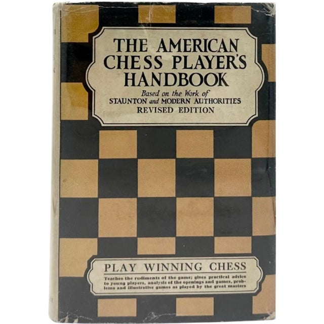 The American Chess Player's Handbook by John C. Winston 1928 Hardcover Book For Sale - Image 12 of 12
